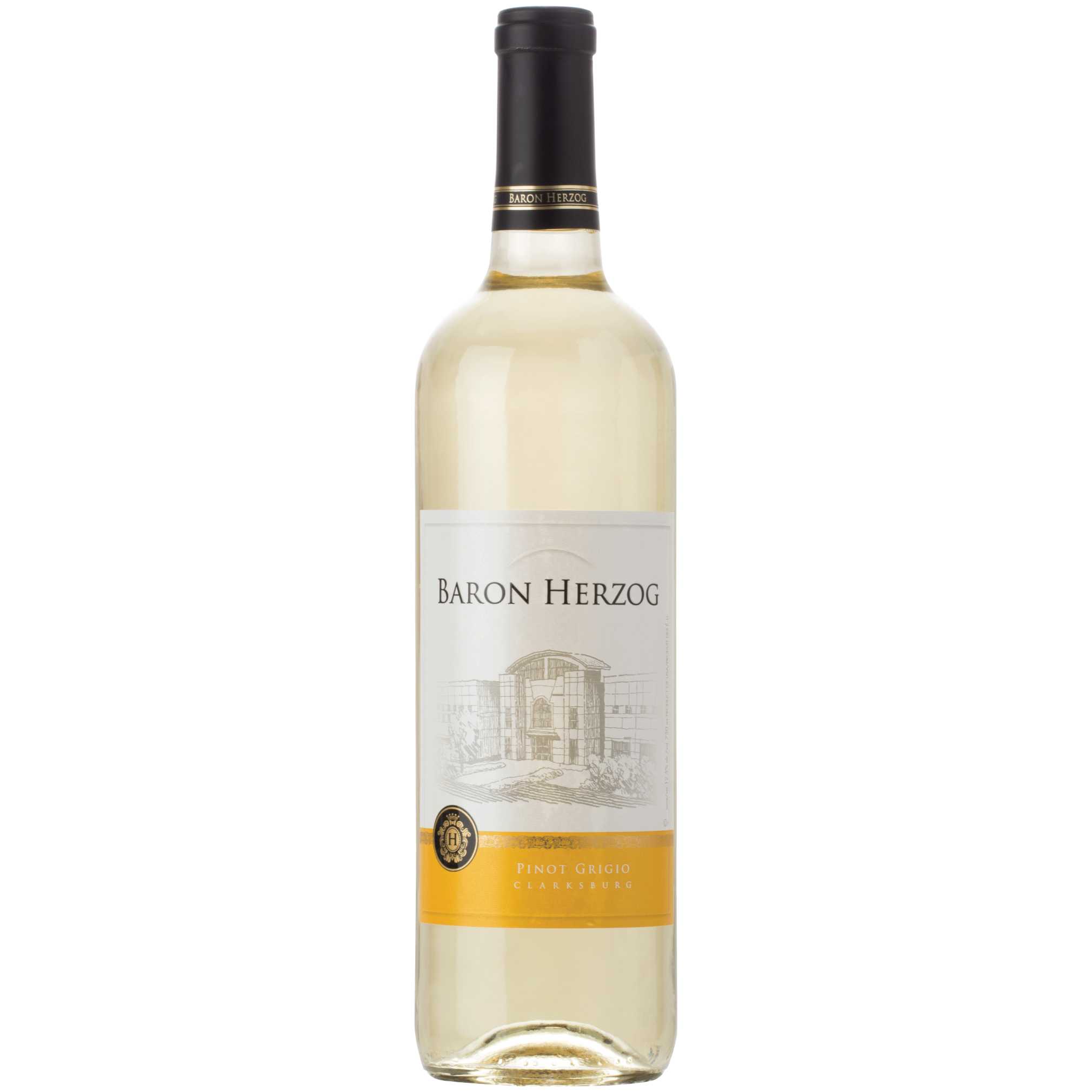 Baron Herzog Pinot Grigio - A Kosher Wine From California