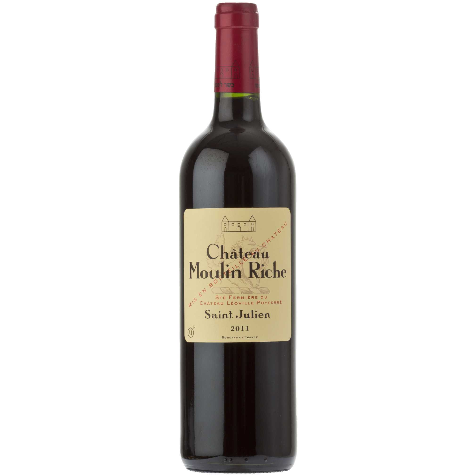 Chateau Moulin Riche Saint Julien - A Kosher Wine From France