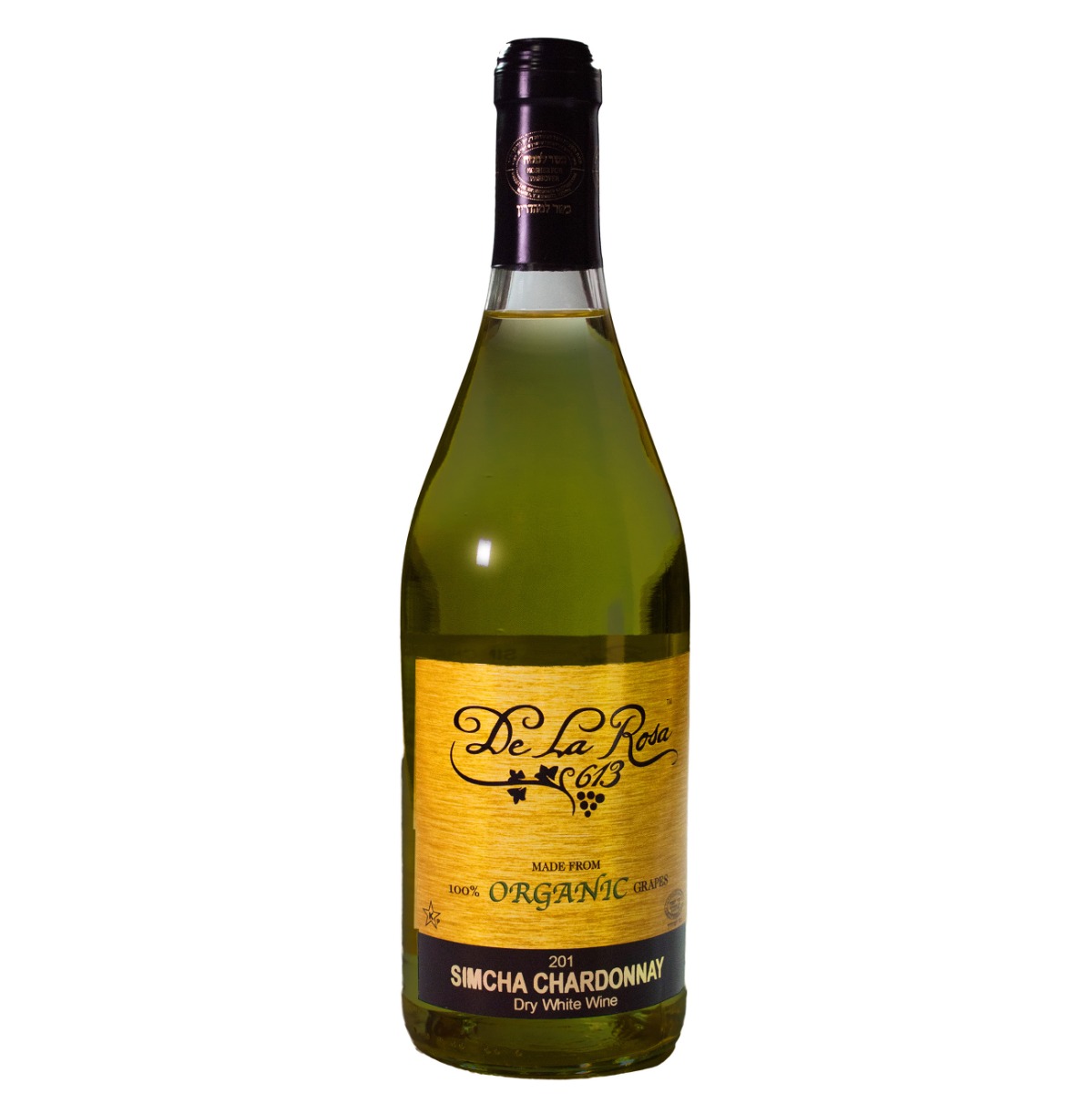 De La Rosa Simcha Chardonnay (Organic) 2018