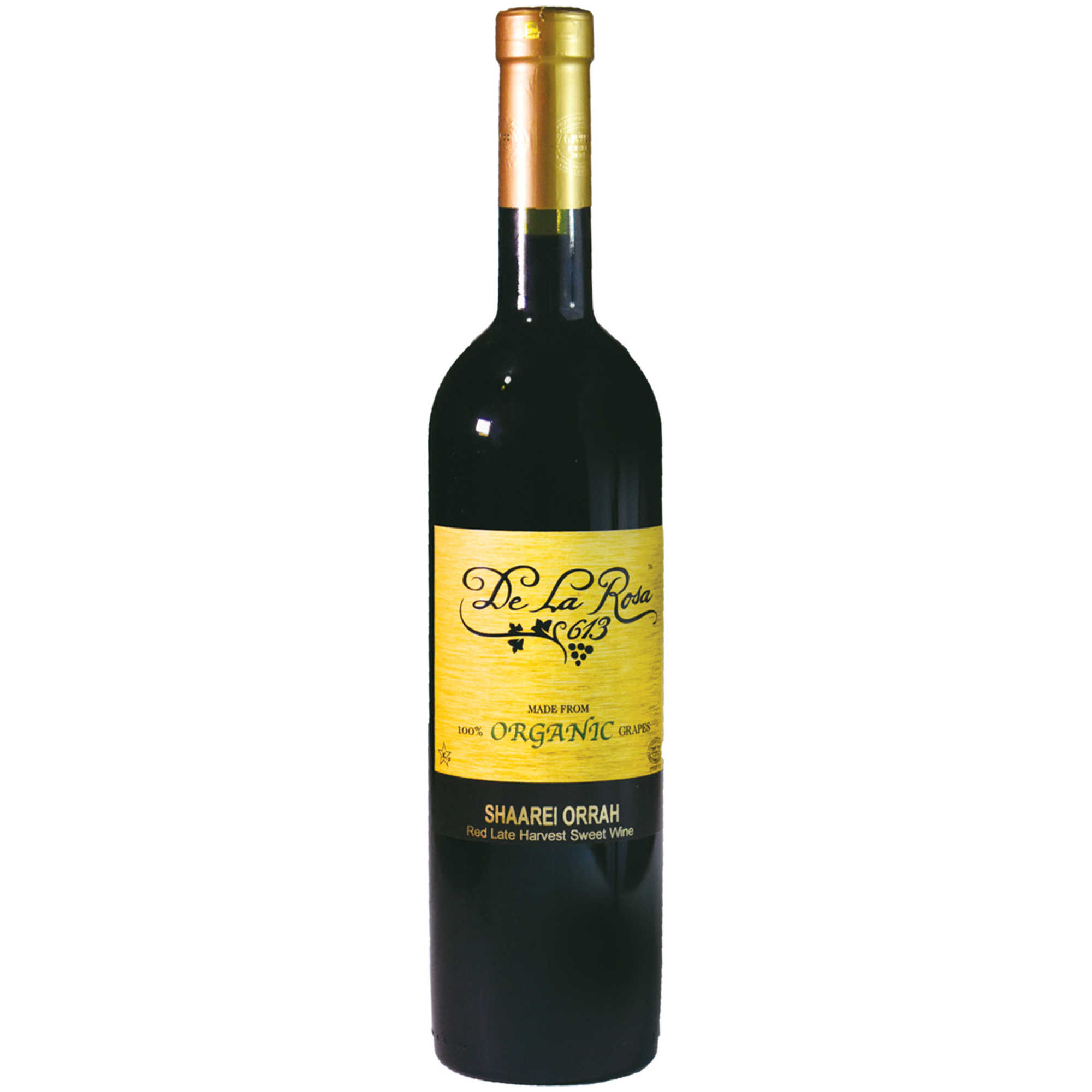 De La Rosa Shaarei Orrah Late Harvest Blaufrankisch (Organic) - A Kosher Wine From Austria