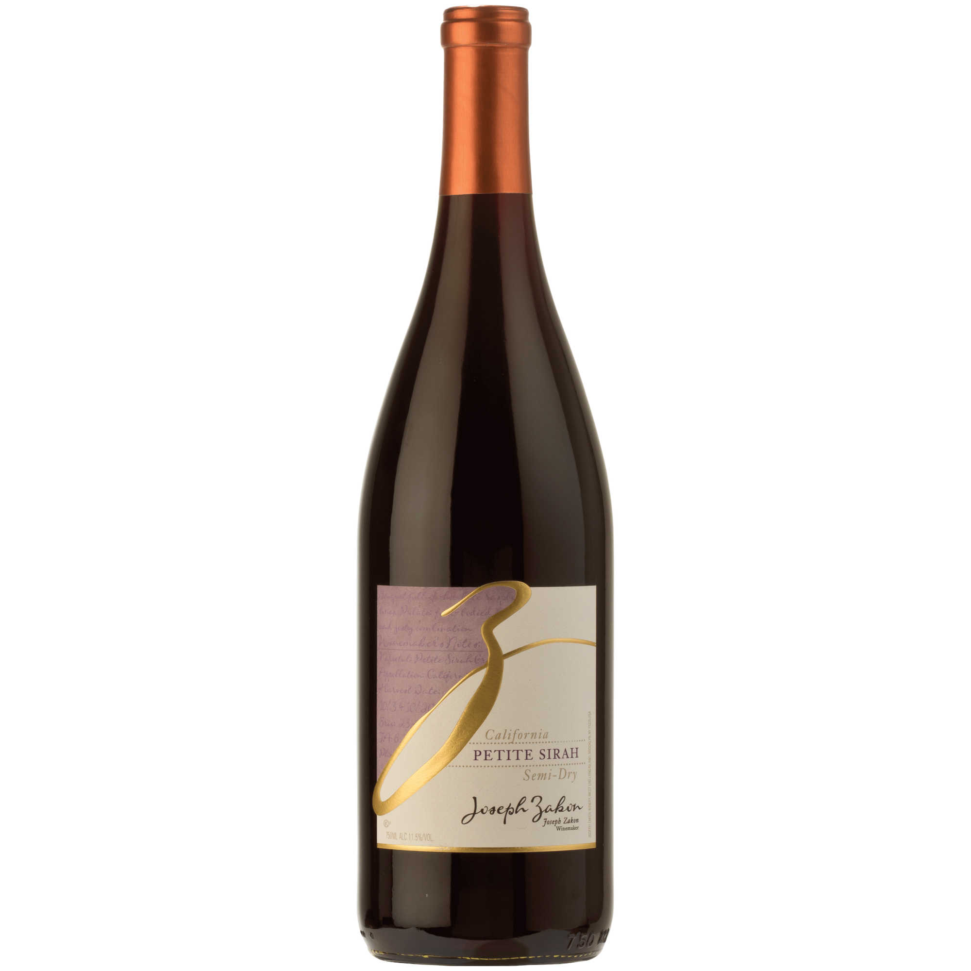 Joseph Zakon Petite Sirah - A Kosher Wine From Usa