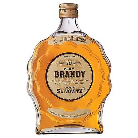 Jelinek Slivovitz 10 Year Gold 750 ML 