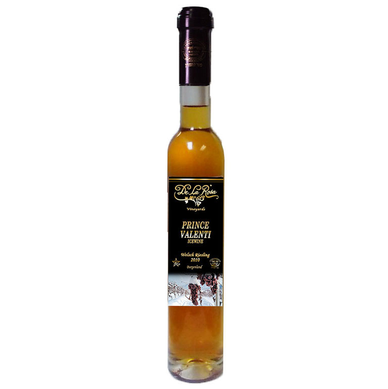 De La Rosa Prince Valenti Welsch Riesling Noble Ice Wine (Organic) 2010