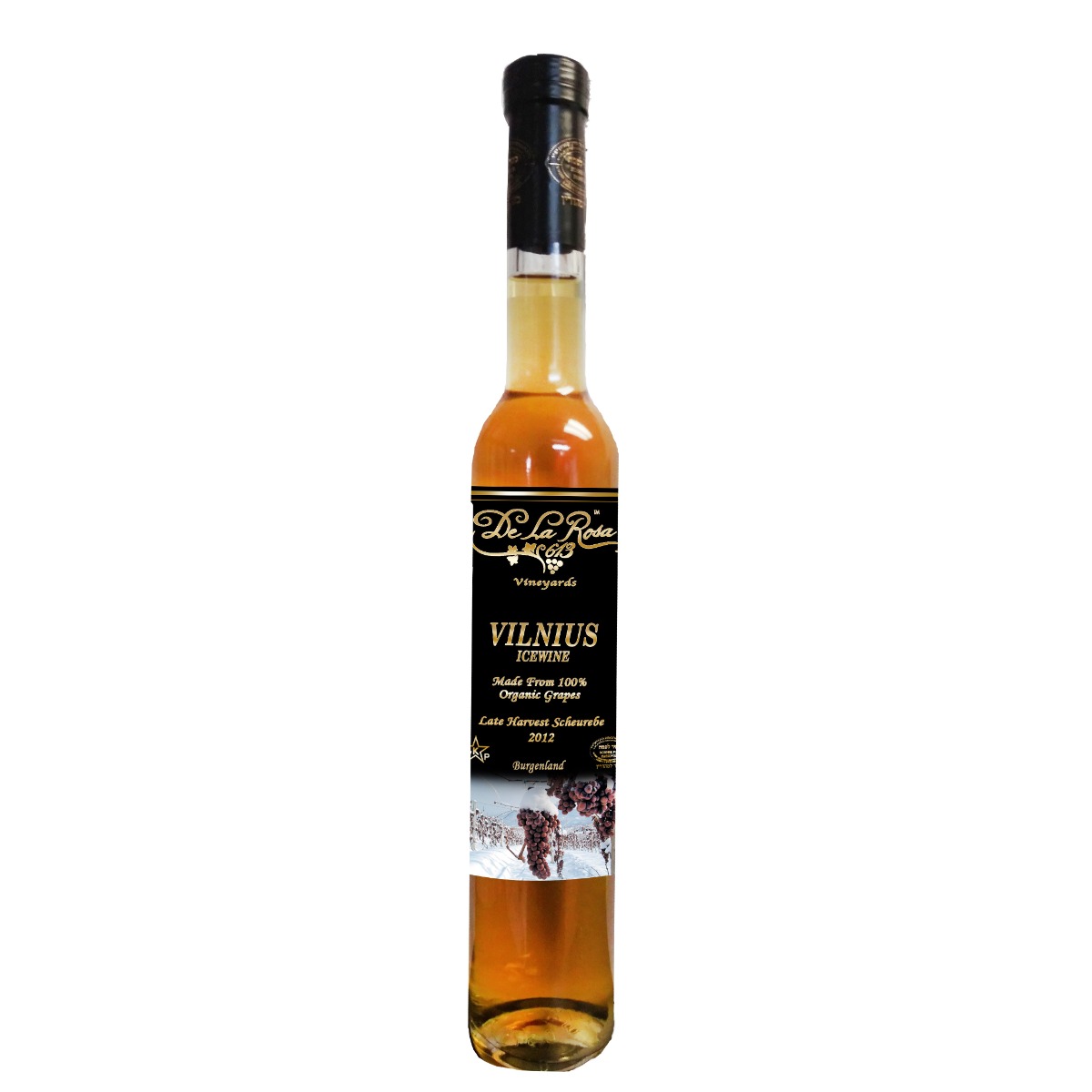 De La Rosa Vilnius Scheurebe Noble Ice Wine (Organic) 2012
