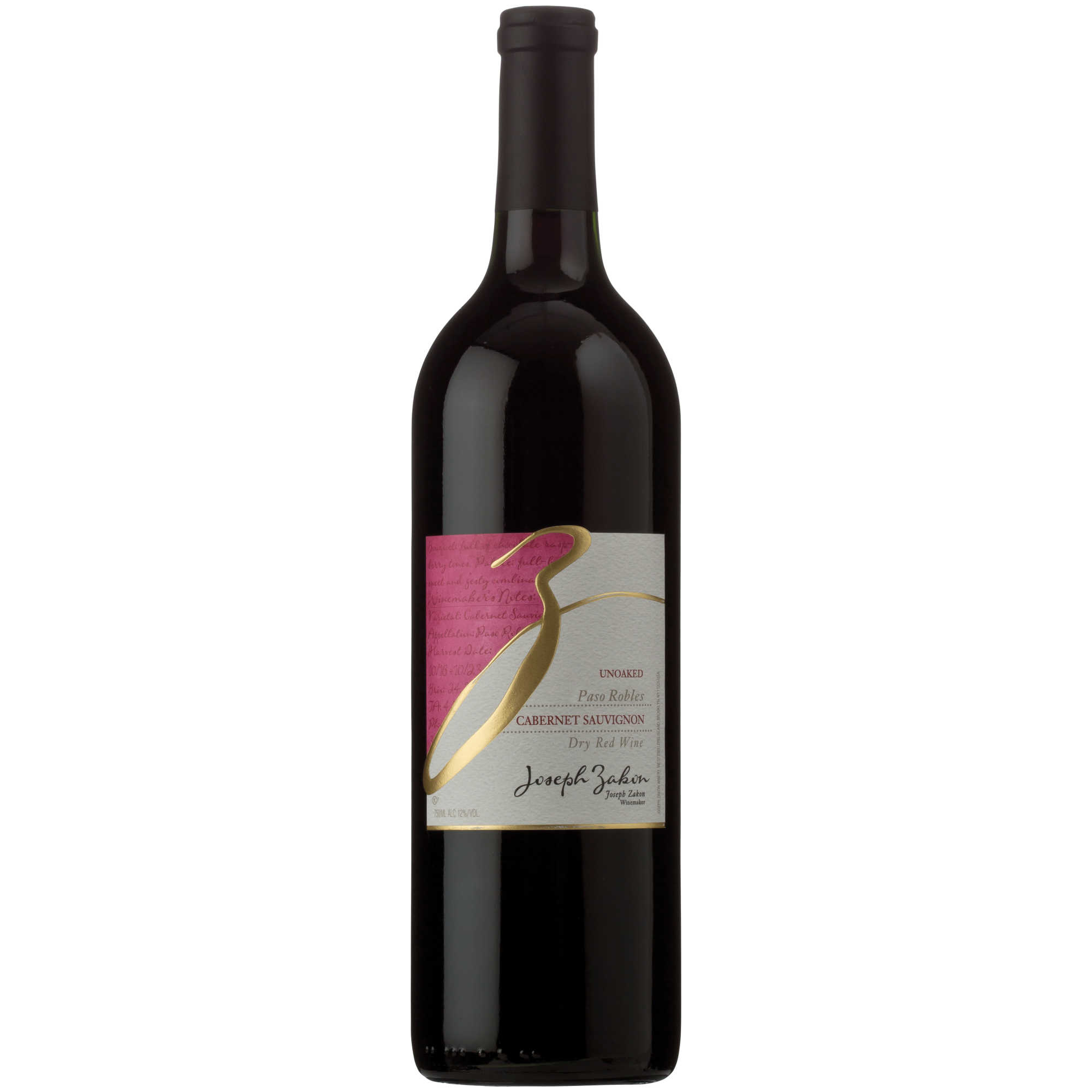Joseph Zakon Unoaked Cabernet Sauvignon - A Kosher Wine From Usa